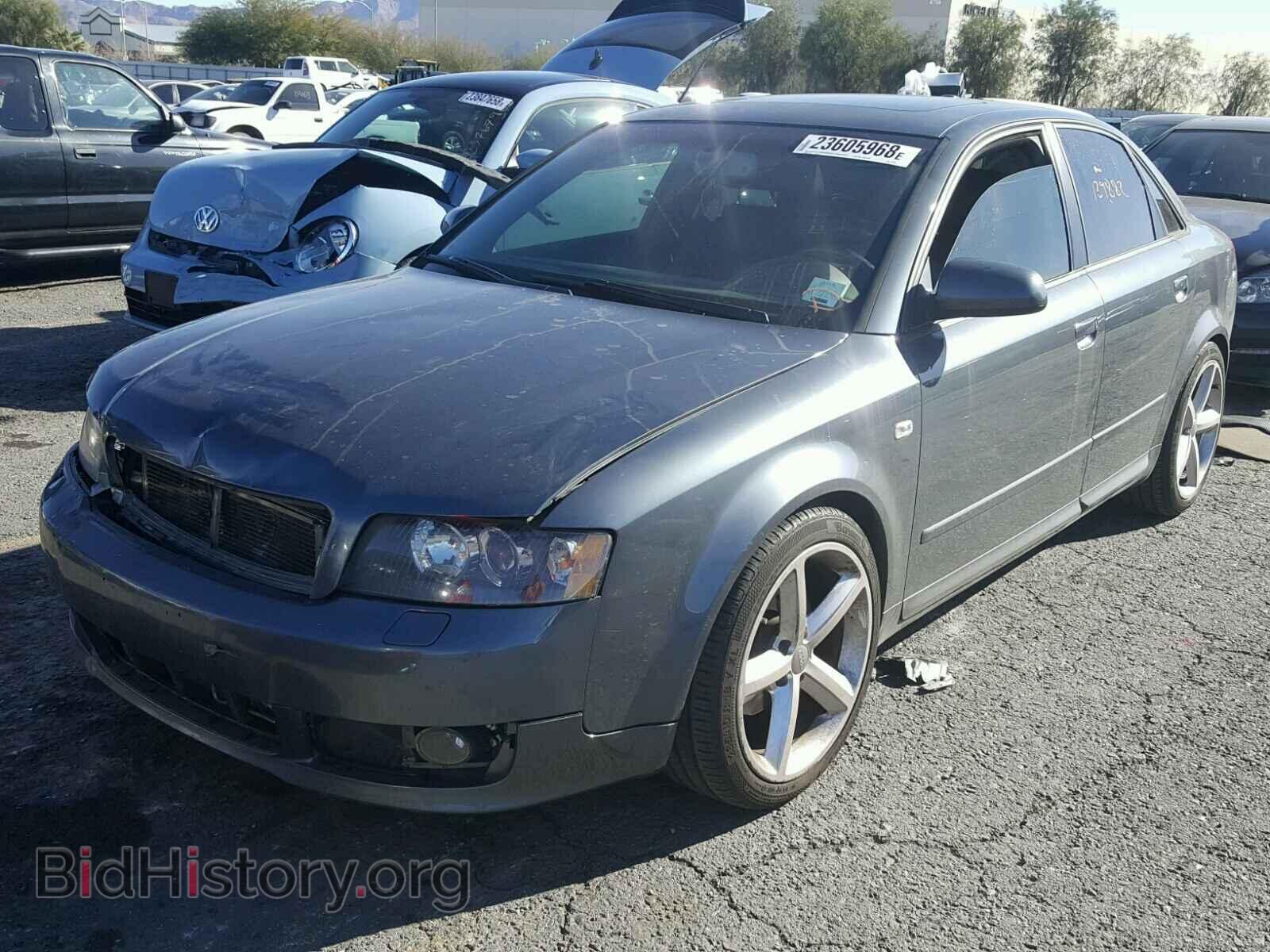 2005 AUDI A4 - VIN: WAULC68E85A037576 - Фото 2