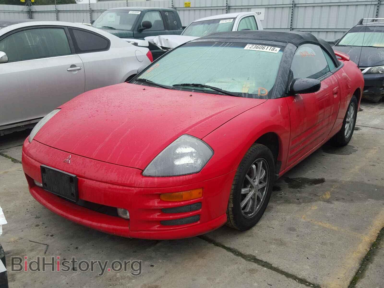 2001 MITSUBISHI ECLIPSE - VIN: 4A3AE45G11E126839 - Photo 2