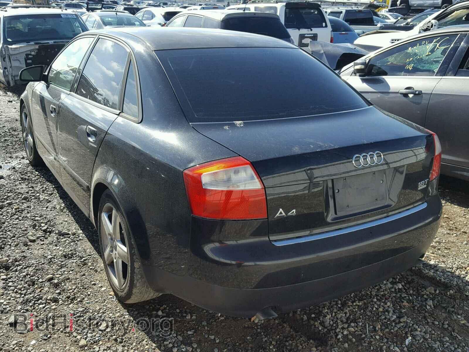 2002 AUDI A4 - VIN: WAULC68E62A057627 - Фото 3
