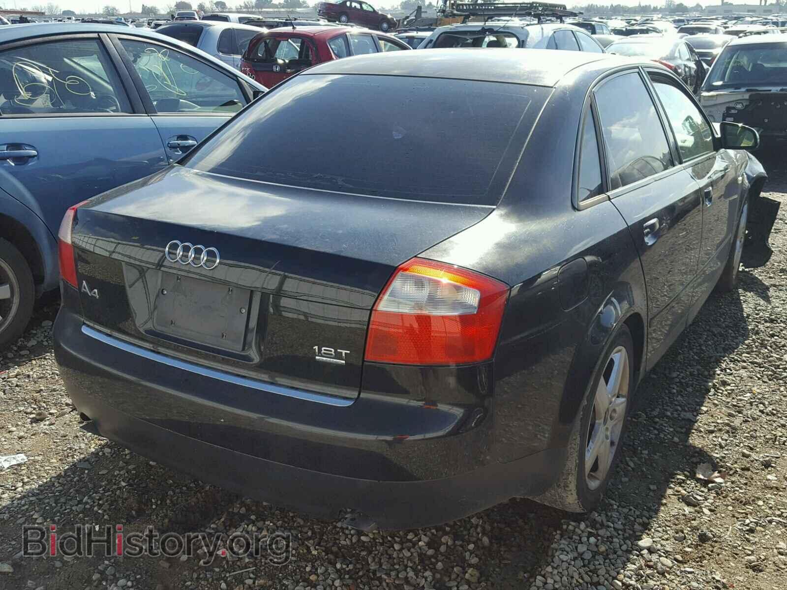 2002 AUDI A4 - VIN: WAULC68E62A057627 - Фото 4