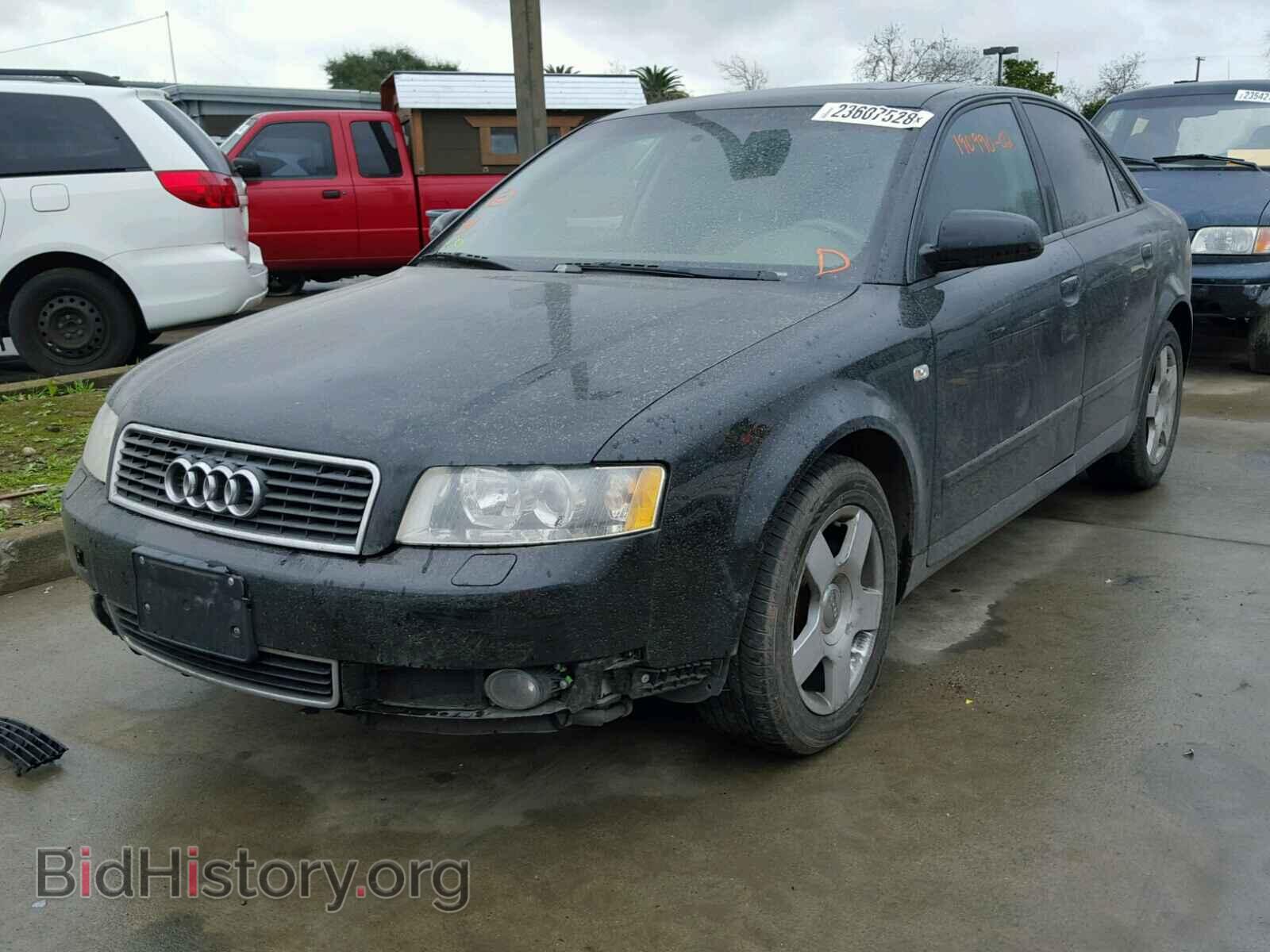 2002 AUDI A4 - VIN: WAULC68E92A314389 - Фото 2