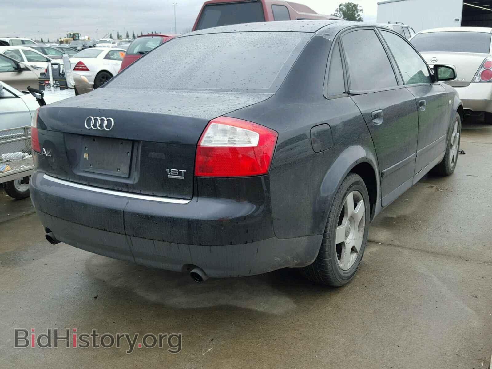 2002 AUDI A4 - VIN: WAULC68E92A314389 - Фото 4
