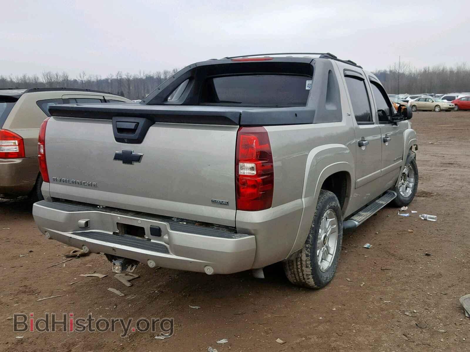 2008 CHEVROLET AVALANCHE - VIN: 3GNFK12338G212312 - Фото 4