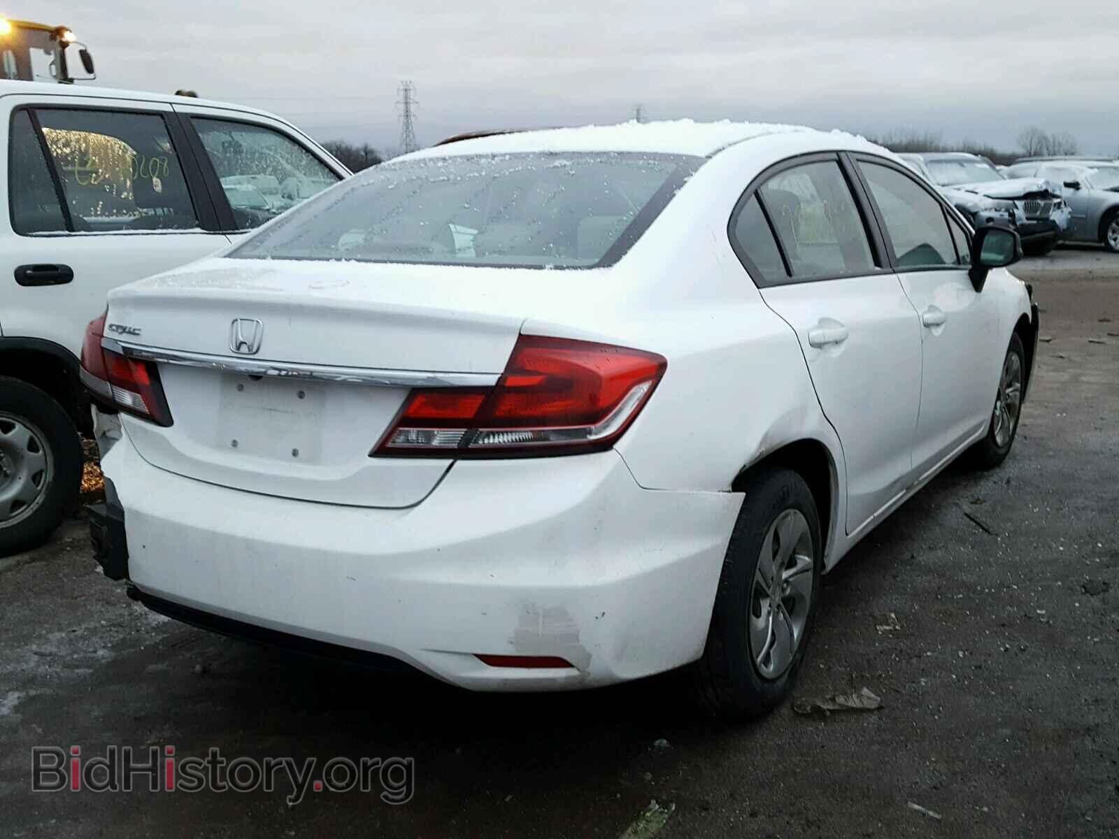 2013 HONDA CIVIC - VIN: 19XFB2F57DE039863 - Фото 4