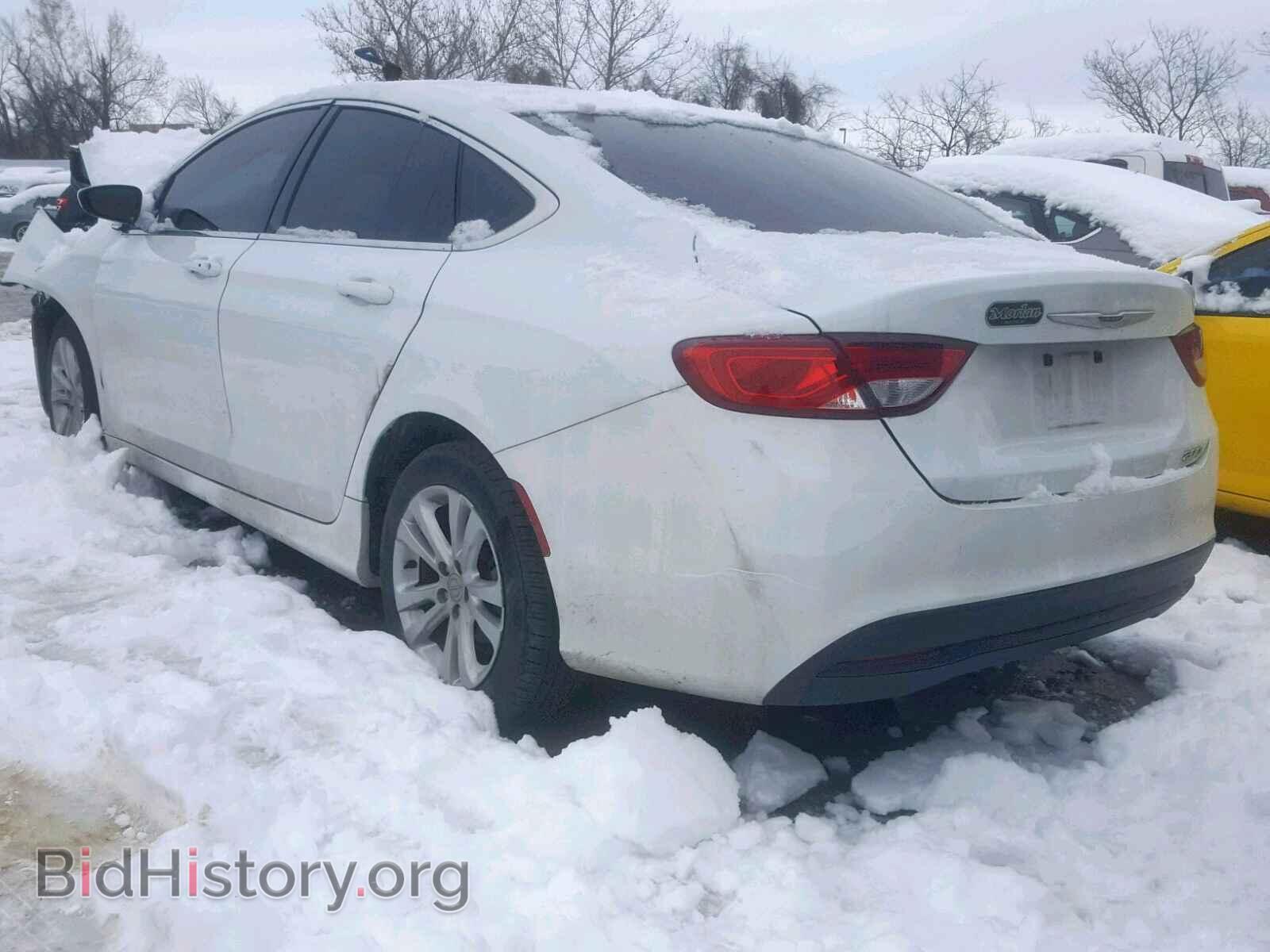 2016 CHRYSLER 200 - VIN: 1C3CCCFB9GN183009 - Фото 3