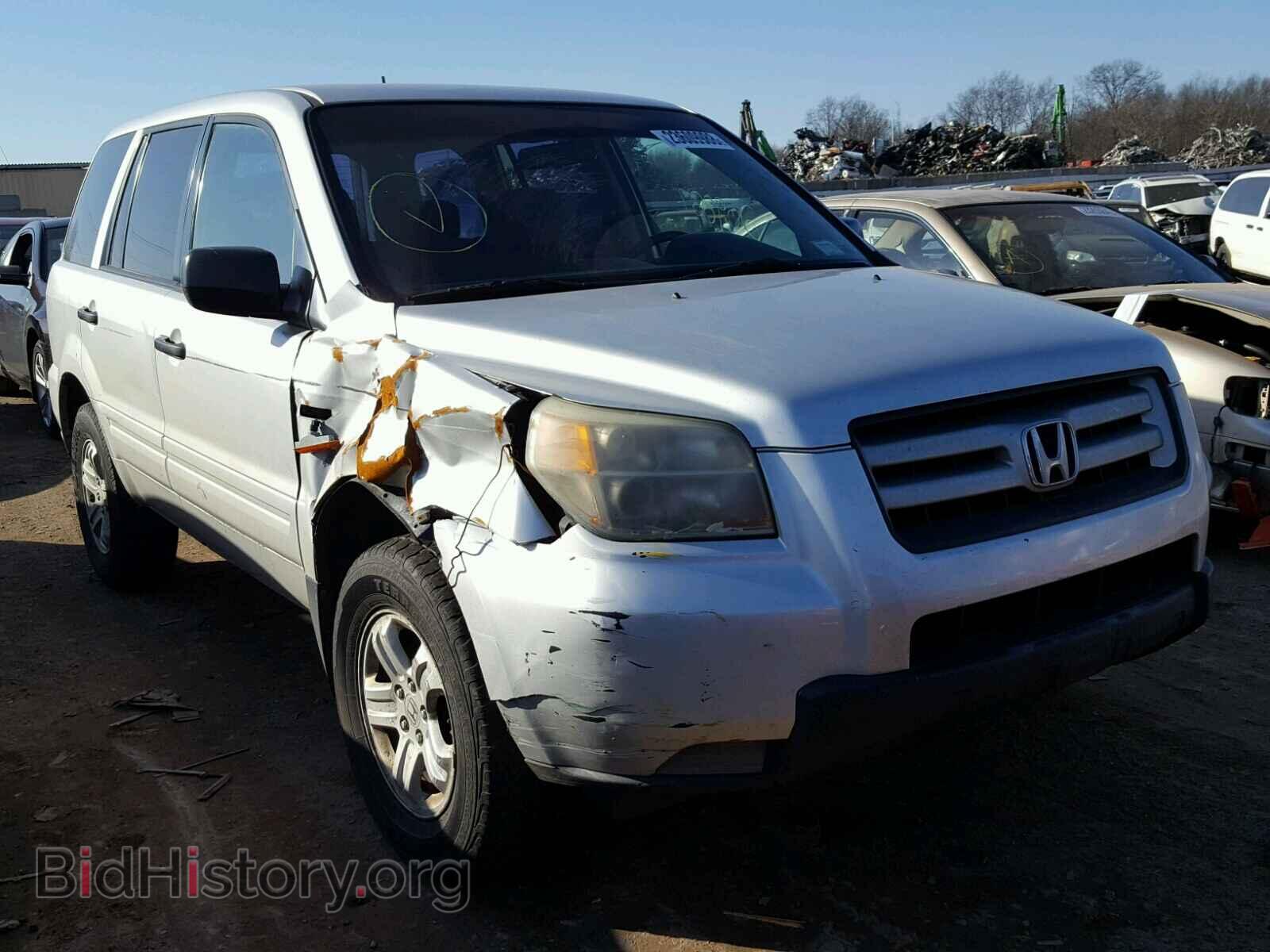 Фотография 5FNYF18136B009838 - HONDA PILOT 2006