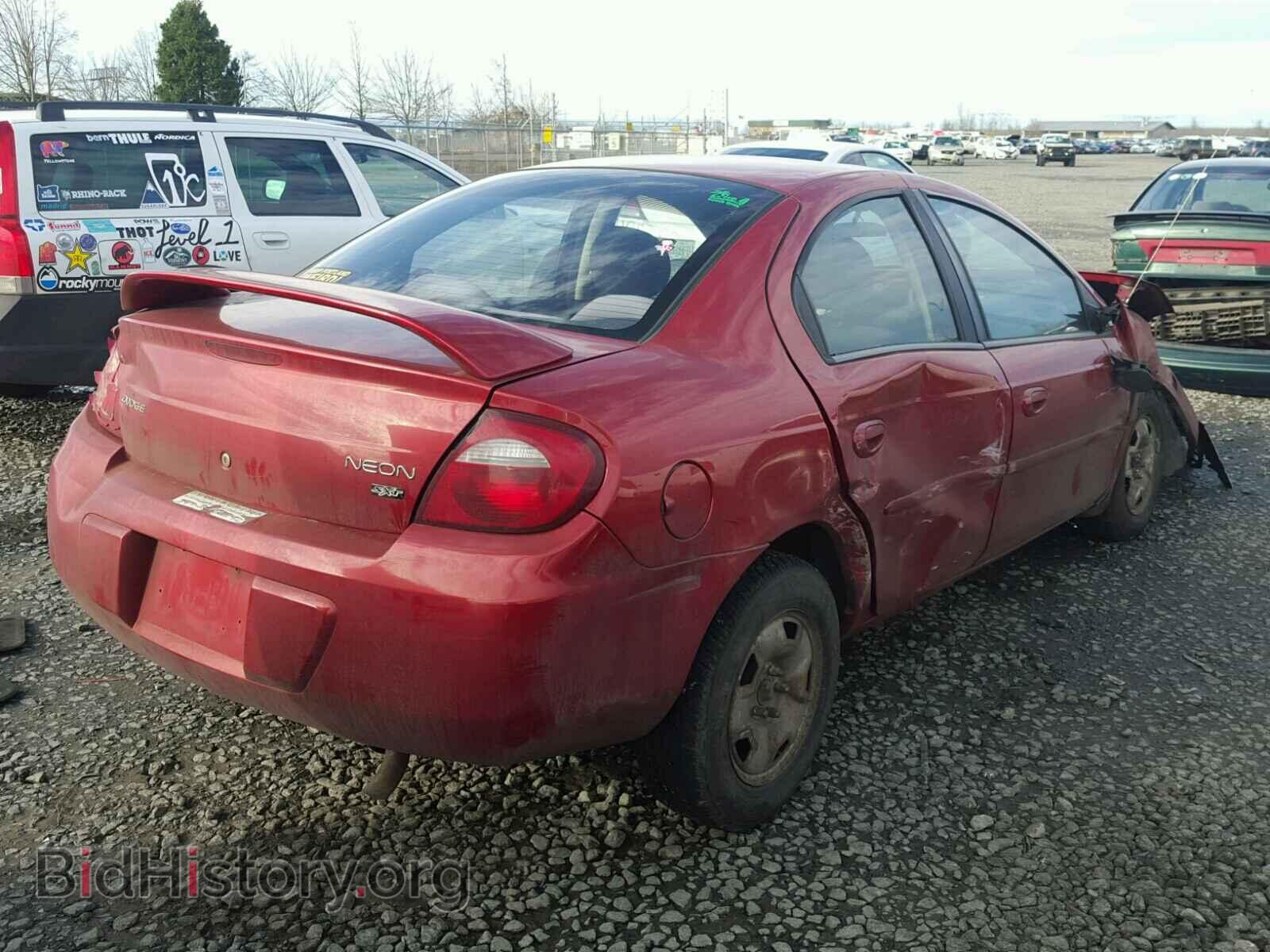 2005 DODGE NEON - VIN: 1B3ES56C25D119846 - Фото 4