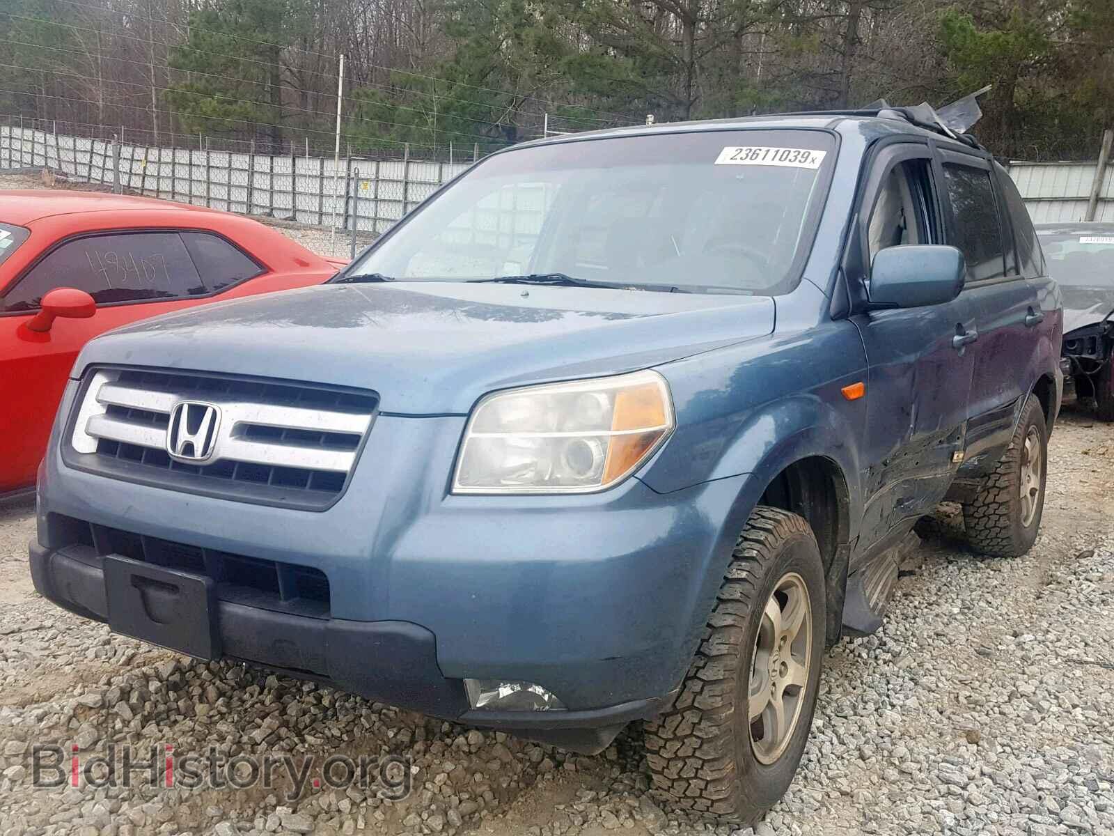 2008 HONDA PILOT EX - VIN: 5FNYF18408B033110 - Фото 2