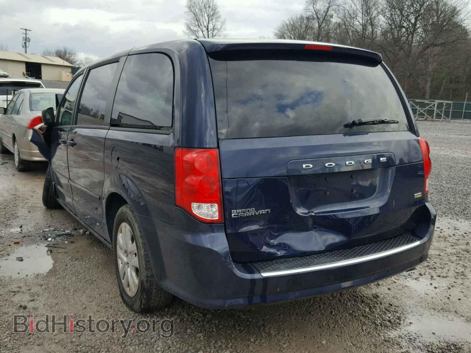 2016 DODGE CARAVAN - VIN: 2C4RDGBGXGR105692 - Фото 3