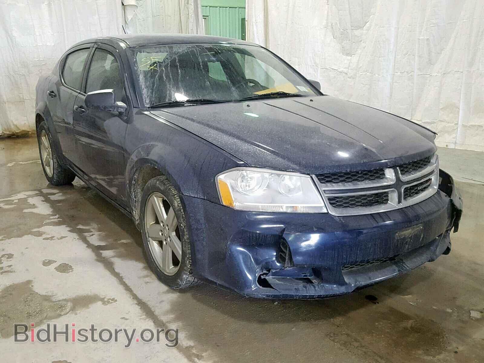 Фотография 1C3CDZAB6DN681767 - DODGE AVENGER 2013
