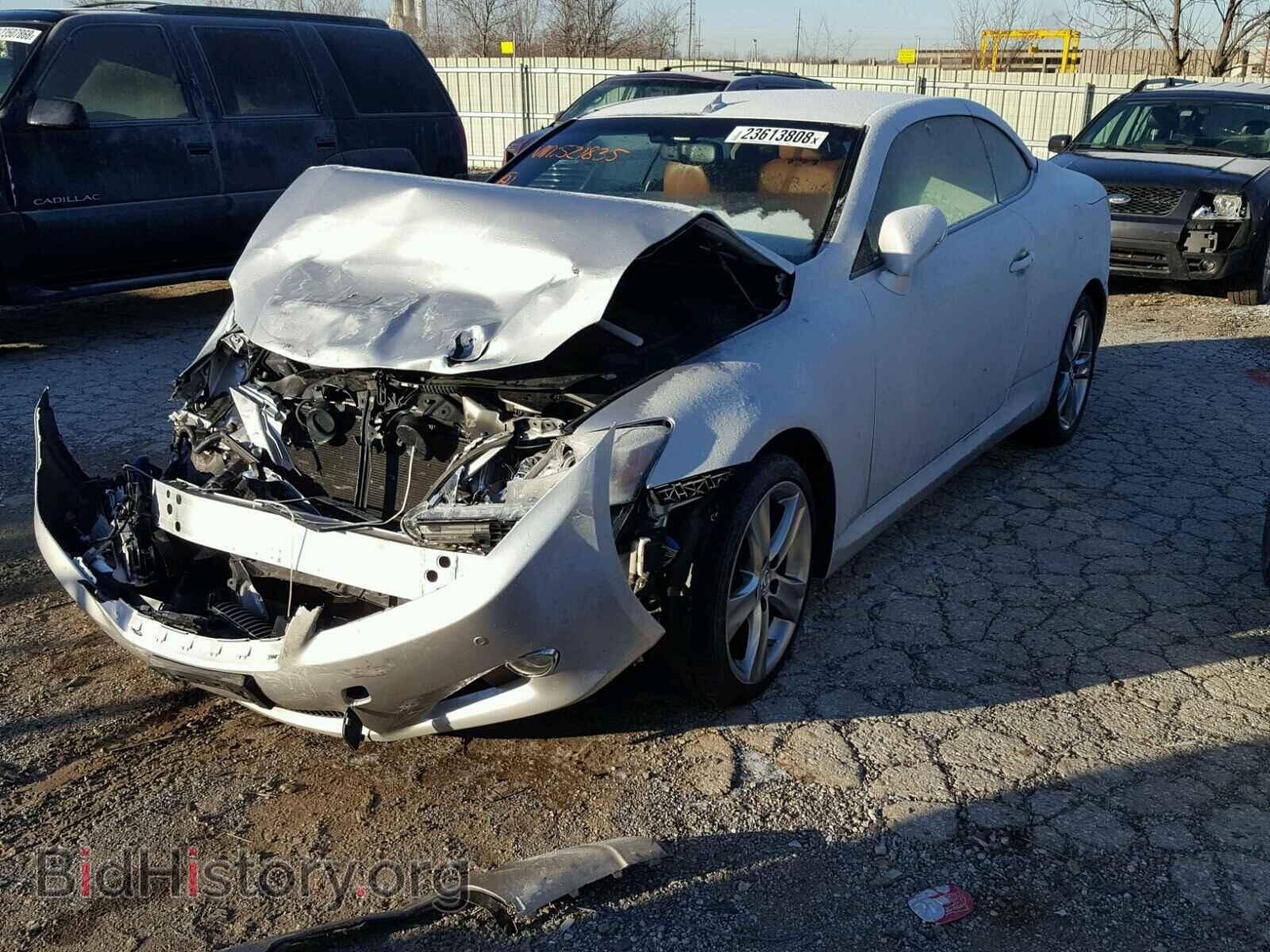 2012 LEXUS IS250 - VIN: JTHFF2C21C2521835 - Фото 2