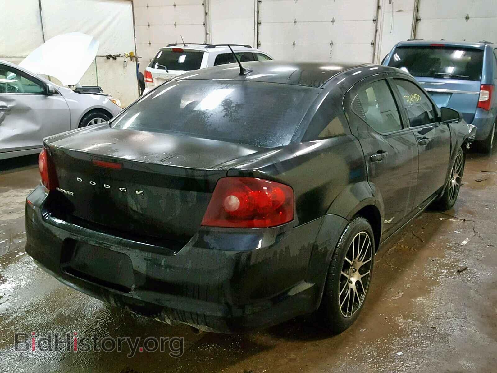 2013 DODGE AVENGER - VIN: 1C3CDZAB8DN637799 - Фото 4