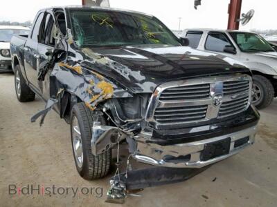 2016 RAM 1500 SLT, черный — VIN 1C6RR6LT7GS159450, Copart