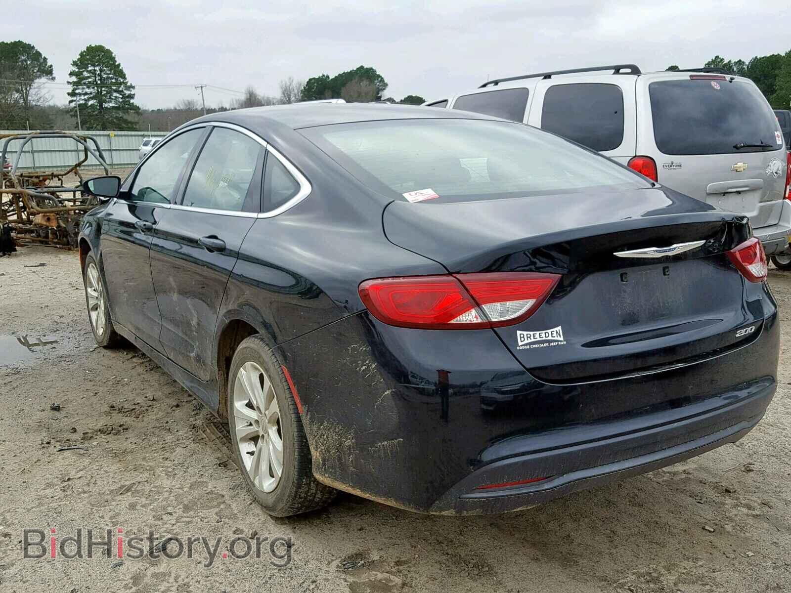 2016 CHRYSLER 200 - VIN: 1C3CCCFB2GN196359 - Фото 3