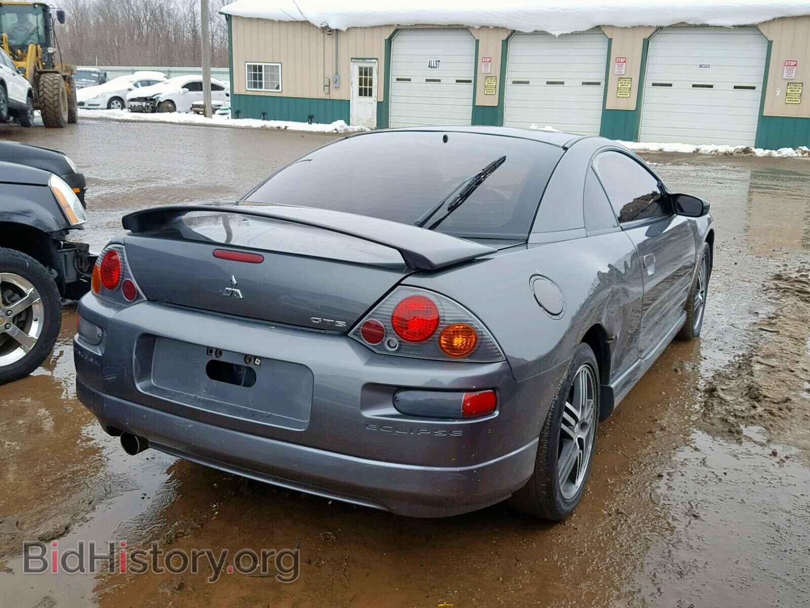 2003 MITSUBISHI ECLIPSE - VIN: 4A3AC74H73E073892 - Фото 4