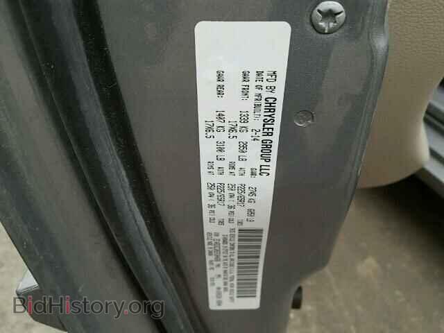 2014 DODGE CARAVAN - VIN: 2C4RDGCG8ER304686 - Фото 10