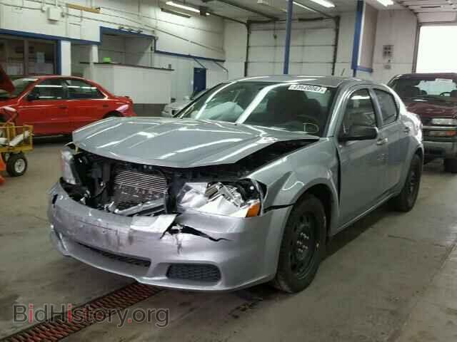 2014 DODGE AVENGER - VIN: 1C3CDZAB3EN216672 - Фото 2