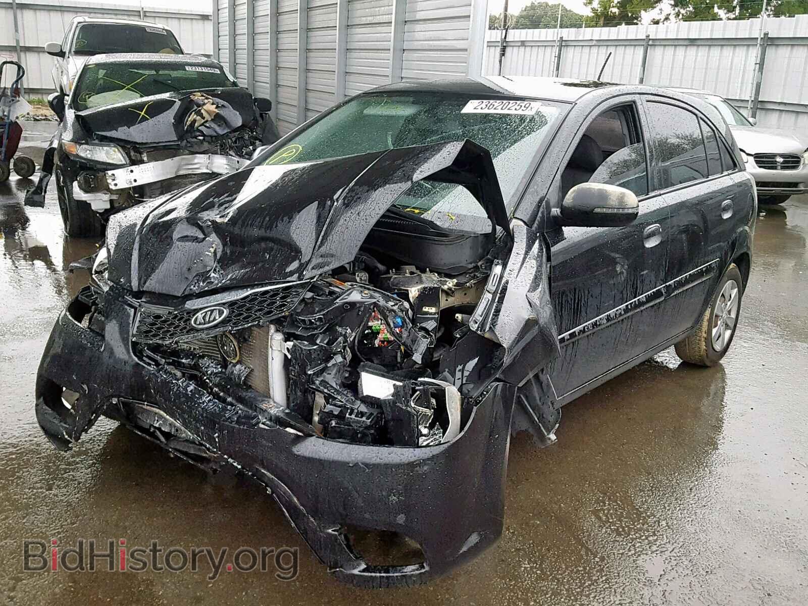 2011 KIA RIO BASE - VIN: KNADH5A30B6814422 - Фото 2