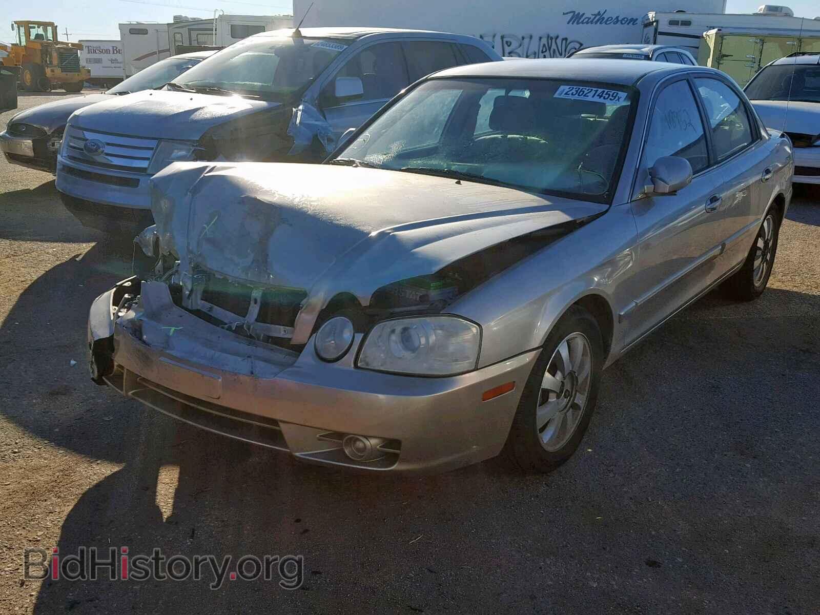 2006 KIA OPTIMA - VIN: KNAGD128165465455 - Фото 2