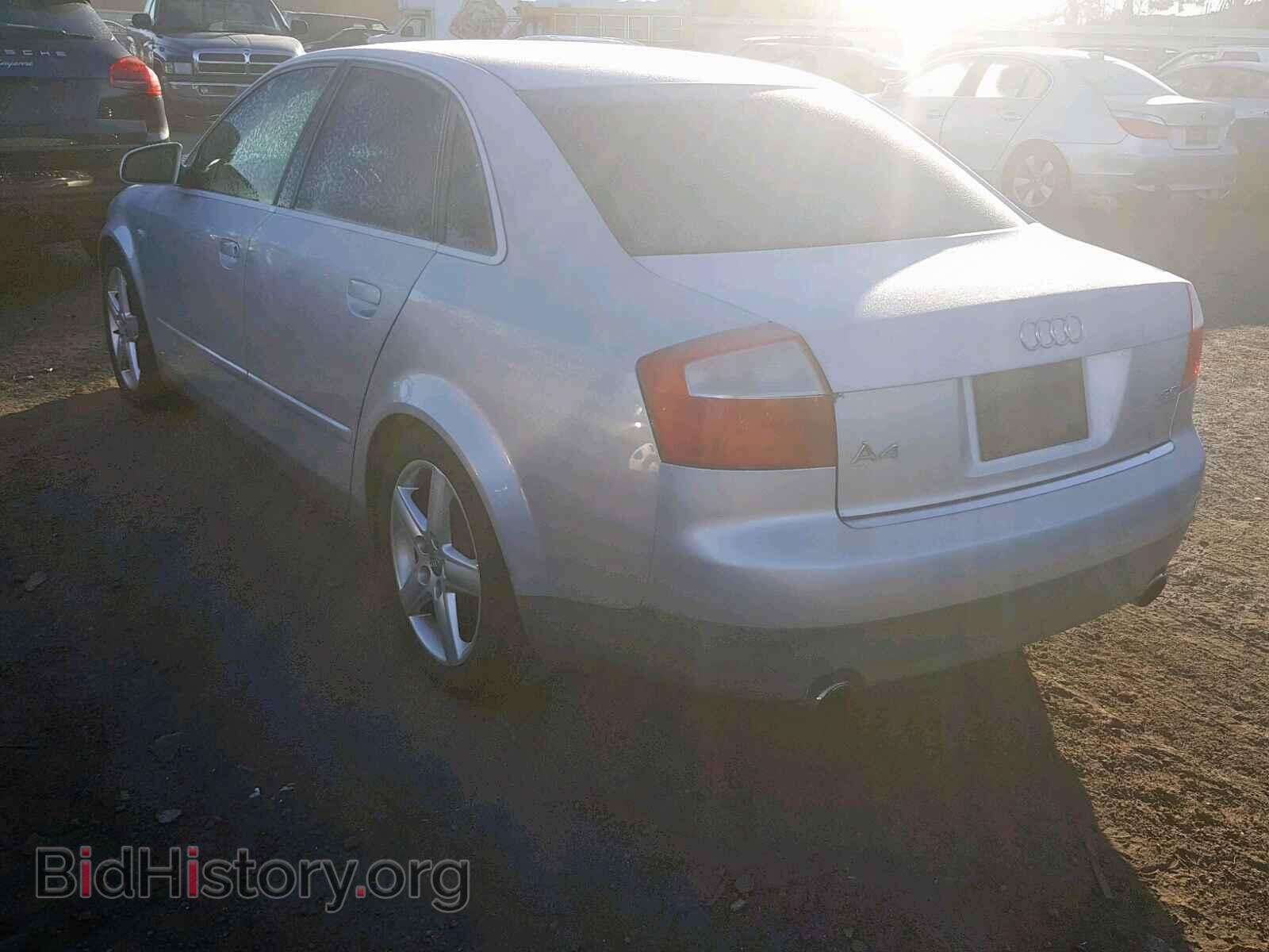 2002 AUDI A4 - VIN: WAULT68E72A179140 - Фото 3