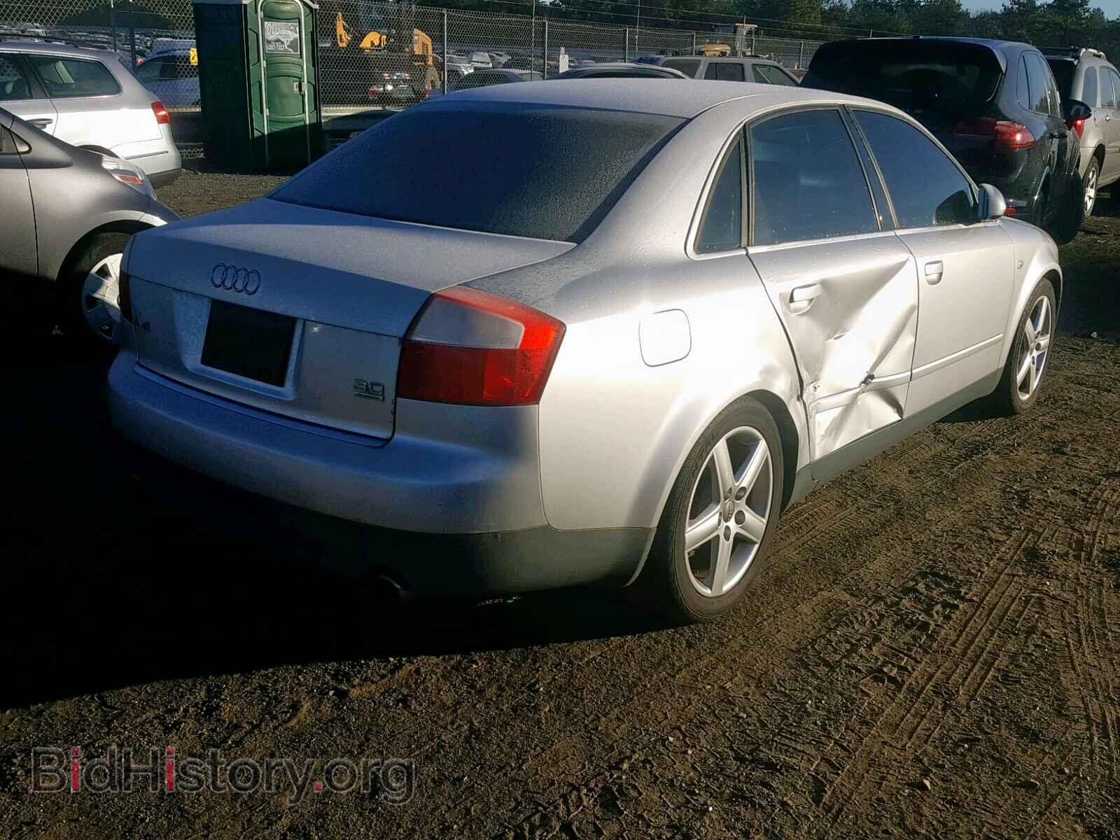 2002 AUDI A4 - VIN: WAULT68E72A179140 - Фото 4