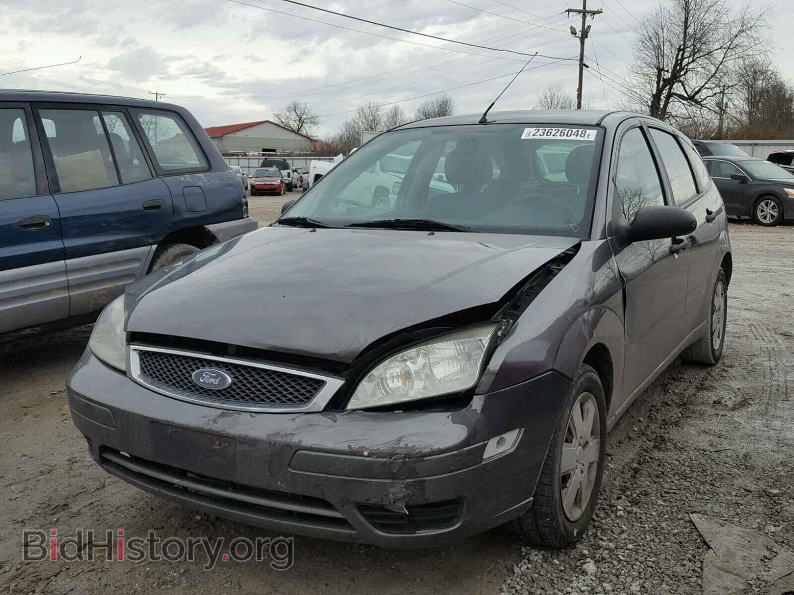 2007 FORD FOCUS - VIN: 1FAFP37N17W348427 - Фото 2