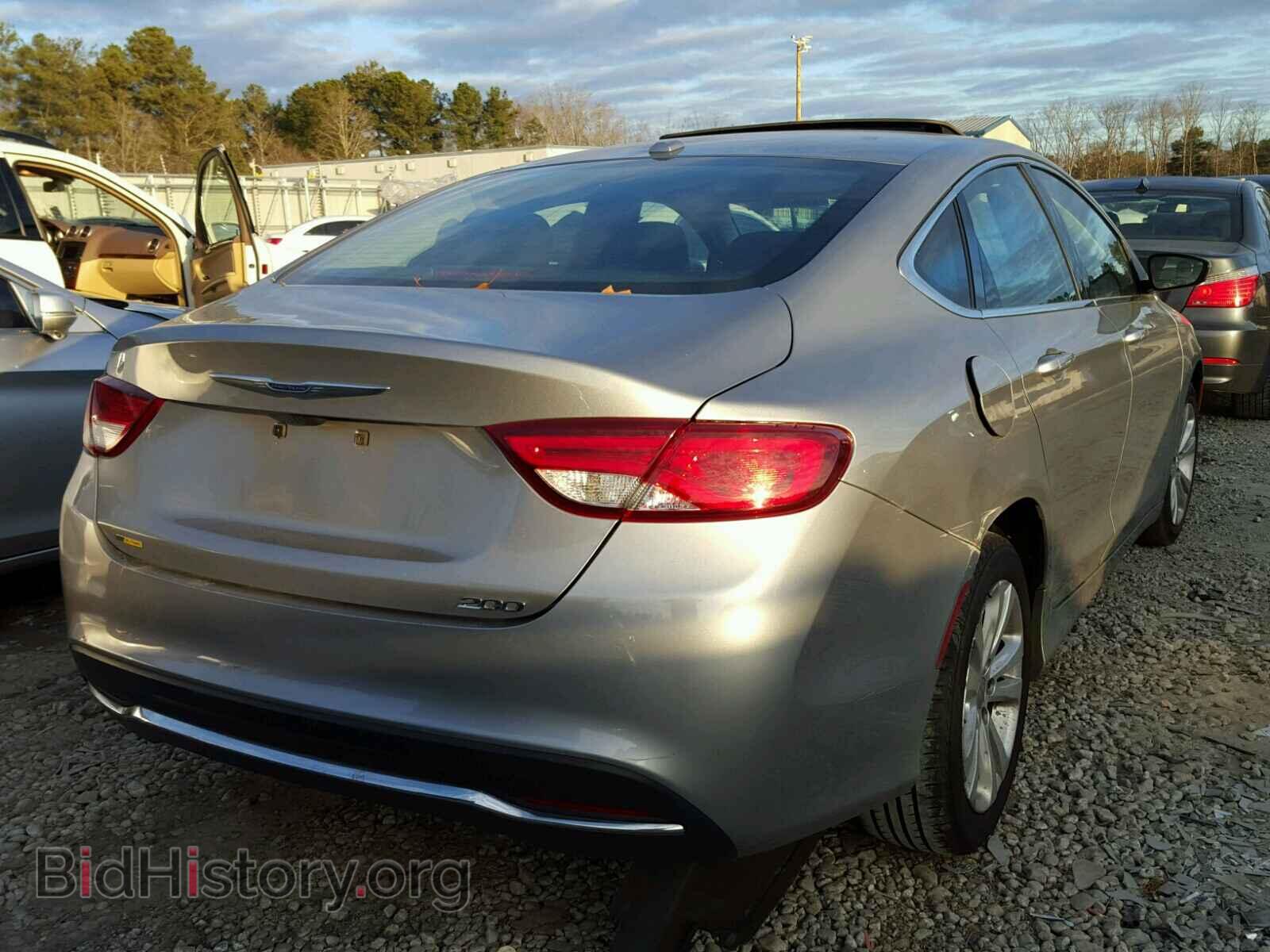 2015 CHRYSLER 200 - VIN: 1C3CCCAB6FN722806 - Фото 4
