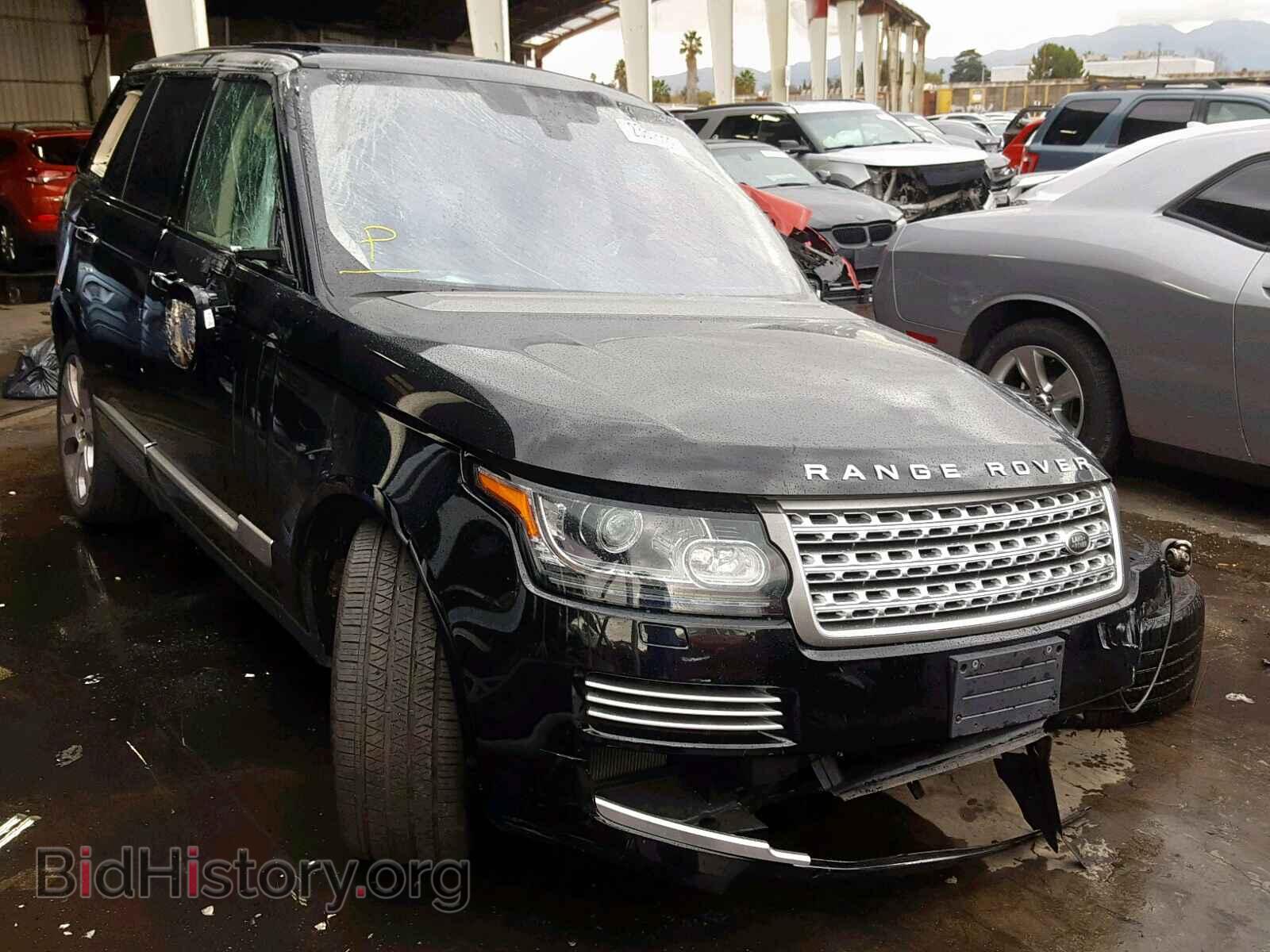 Photo SALGV2EF7GA259896 - LAND ROVER RANGE ROVE 2016