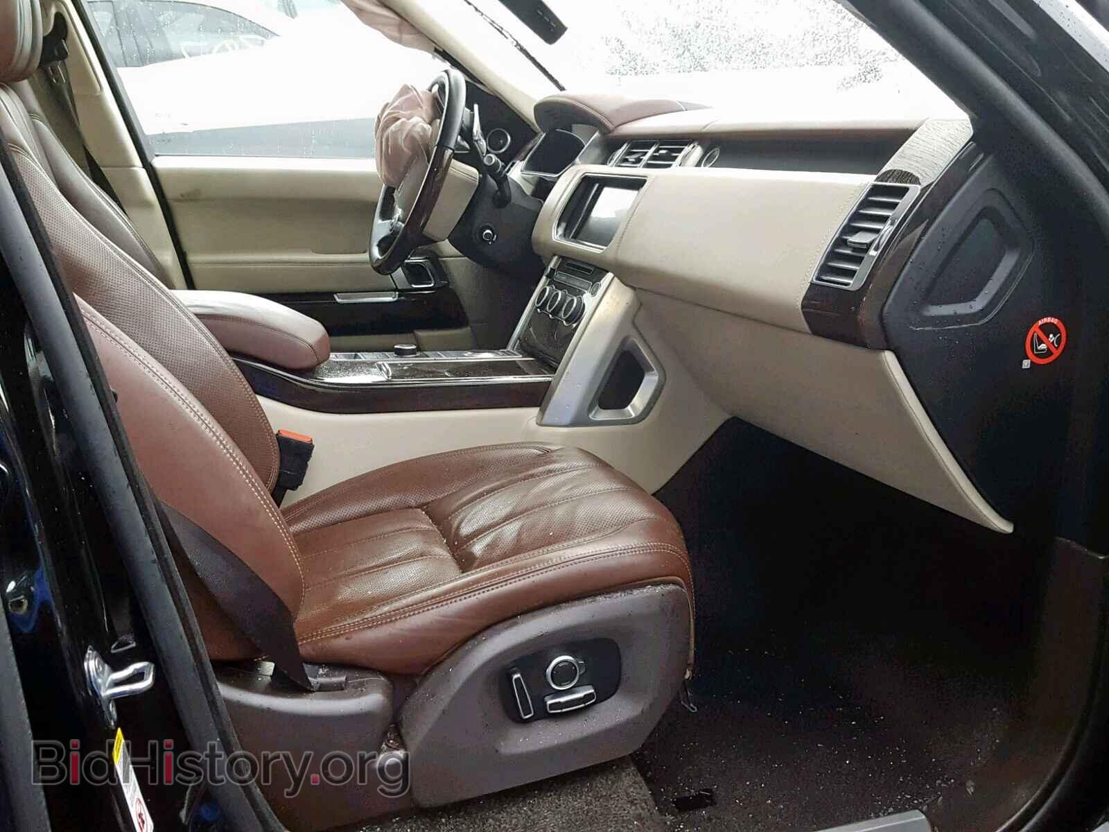 2016 LAND ROVER RANGE ROVE - VIN: SALGV2EF7GA259896 - Photo 5