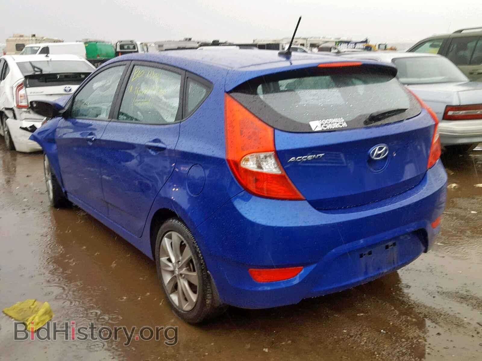 2014 HYUNDAI ACCENT - VIN: KMHCU5AE5EU158094 - Фото 3