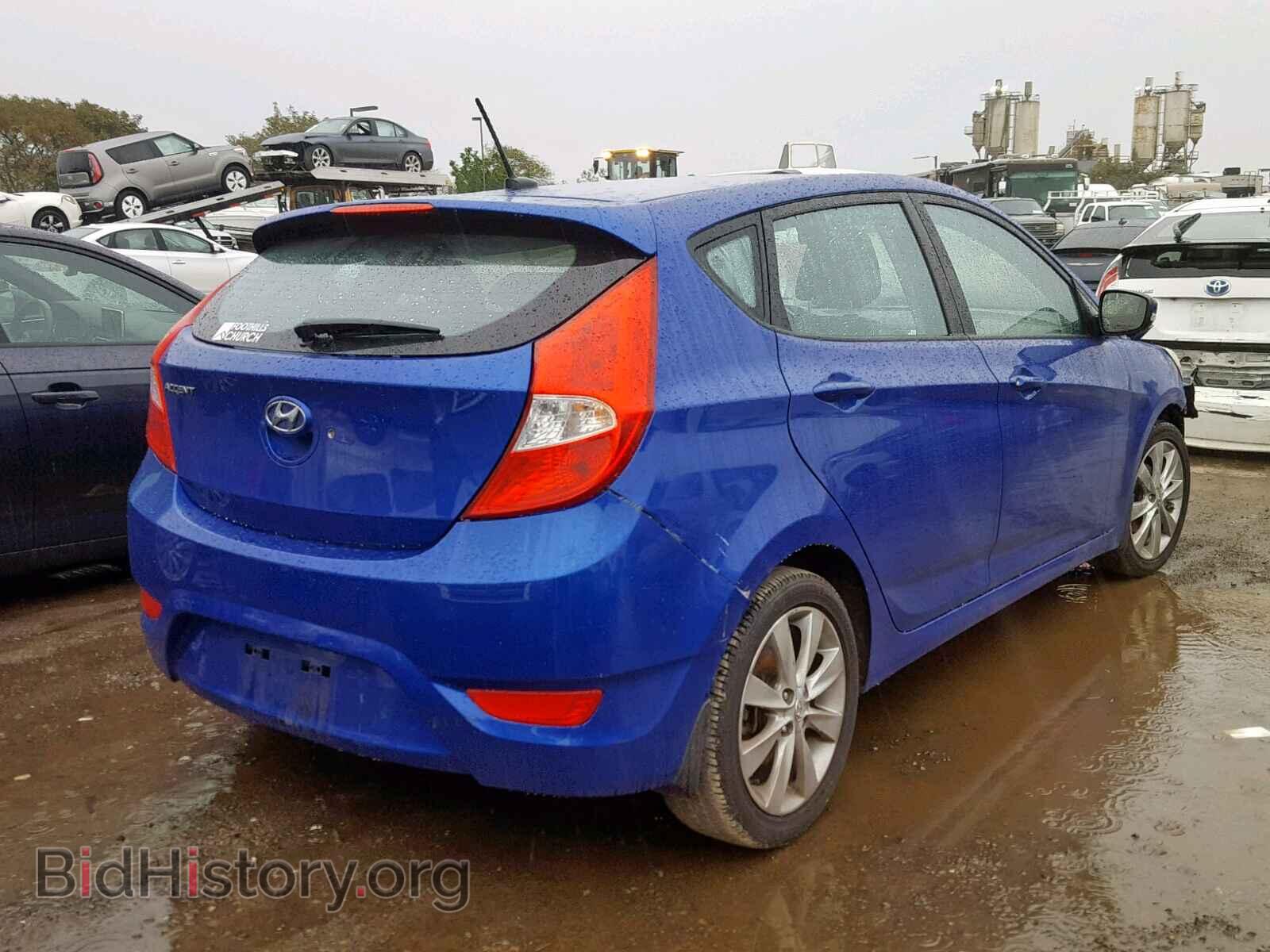 2014 HYUNDAI ACCENT - VIN: KMHCU5AE5EU158094 - Фото 4