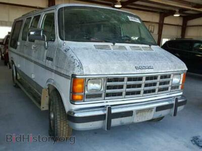 1992 Dodge RAM VAN RAM Van B2, белый — VIN 2B6HB21Y9NK108494, Copart