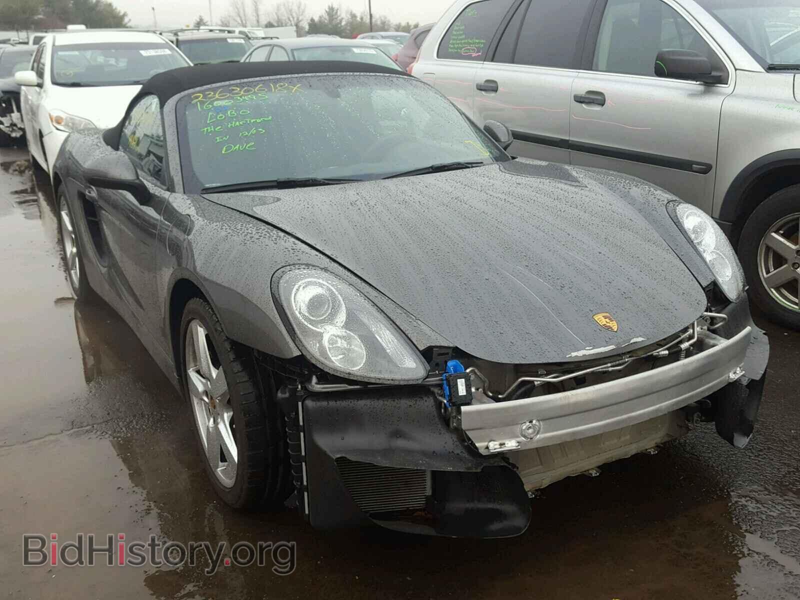 Фотография WP0CA2A83GS120450 - PORSCHE BOXSTER 2016