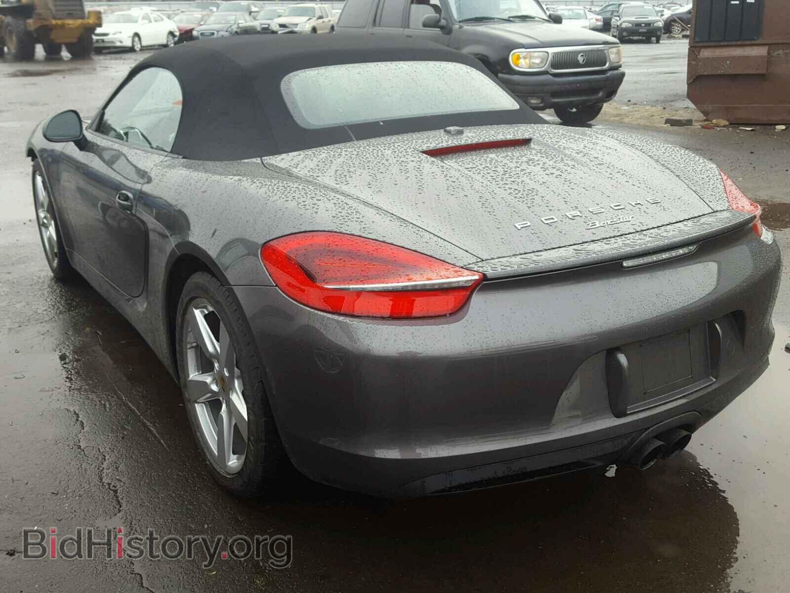 2016 PORSCHE BOXSTER - VIN: WP0CA2A83GS120450 - Фото 3