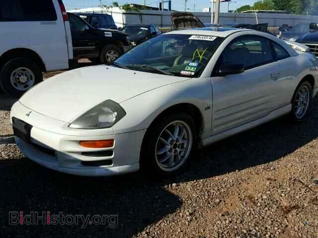 2002 MITSUBISHI ECLIPSE - VIN: 4A3AC54H92E078370 - Фото 2