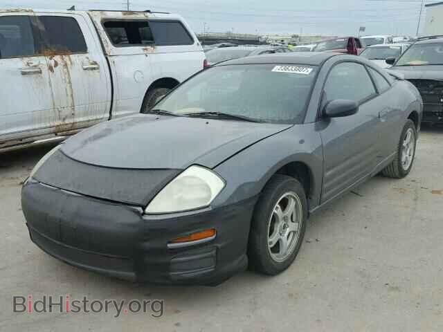 2002 MITSUBISHI ECLIPSE - VIN: 4A3AC44G92E016890 - Фото 2