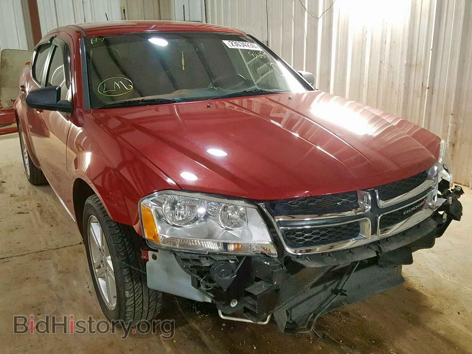 Фотография 1C3CDZAG4DN668883 - DODGE AVENGER 2013