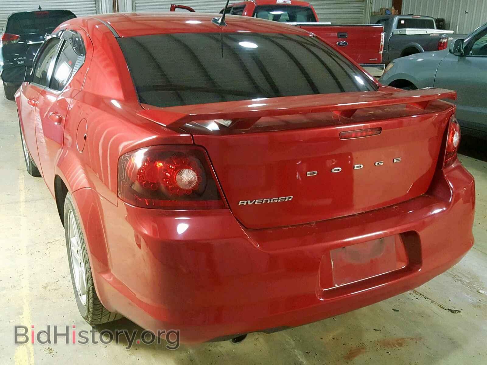 2013 DODGE AVENGER - VIN: 1C3CDZAG4DN668883 - Фото 3