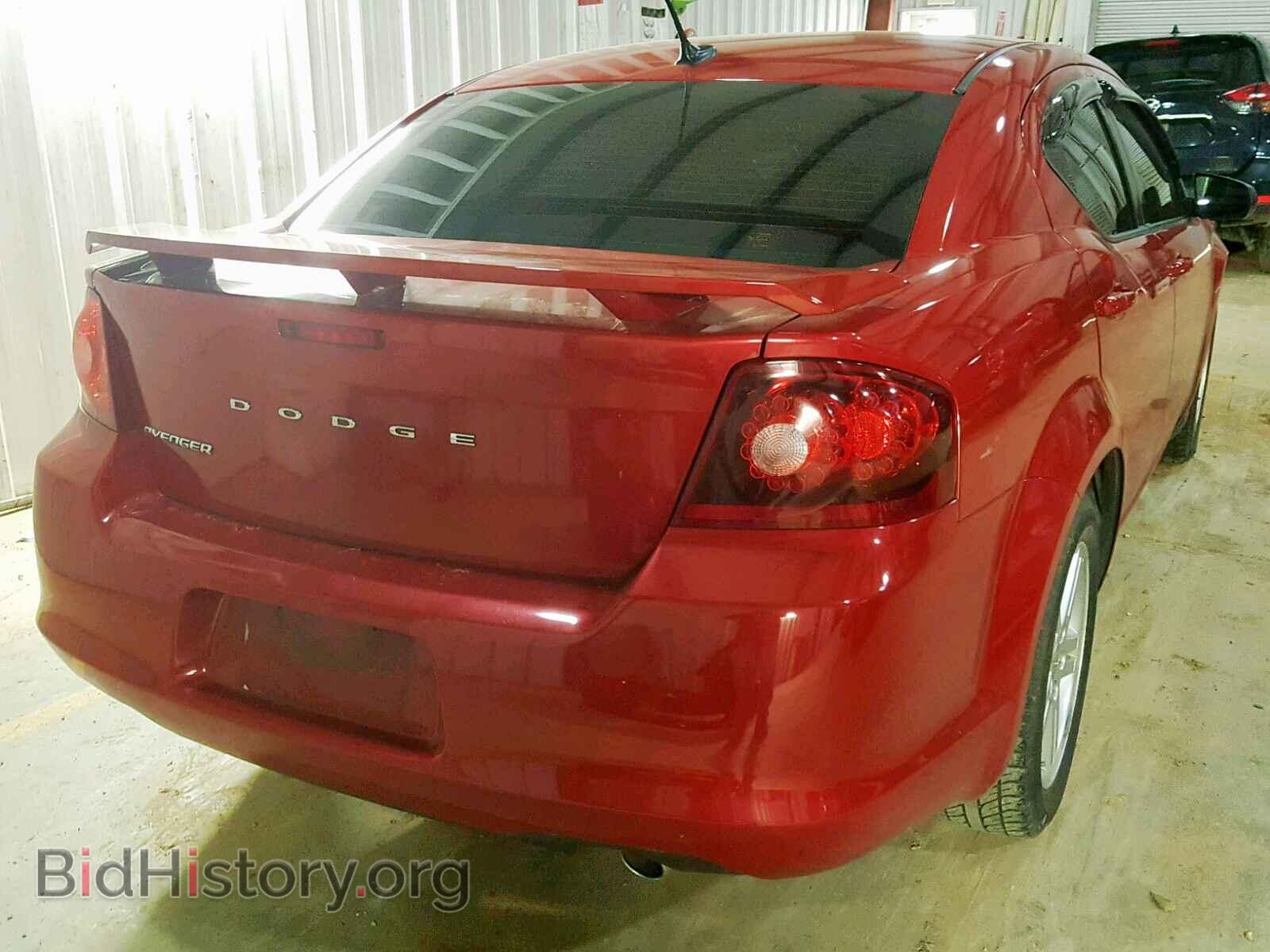 2013 DODGE AVENGER - VIN: 1C3CDZAG4DN668883 - Фото 4