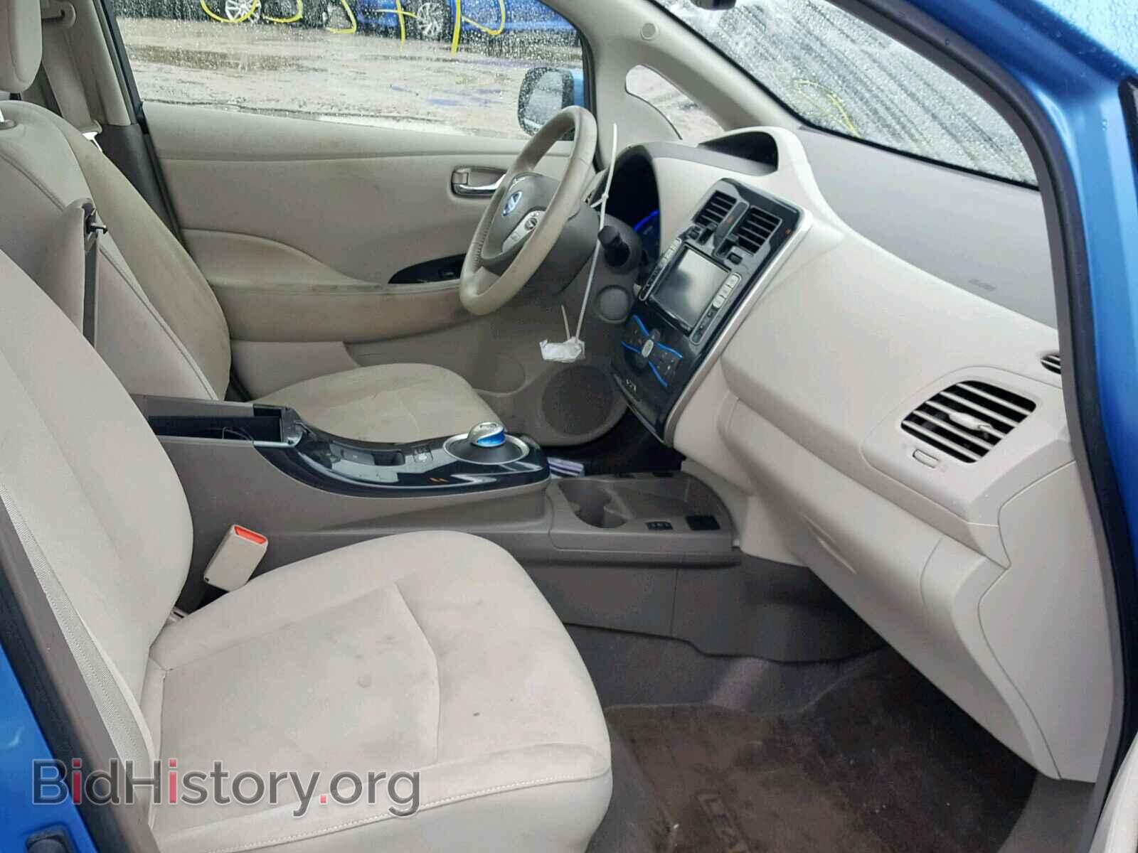 2012 NISSAN LEAF - VIN: JN1AZ0CP7CT023865 - Фото 5