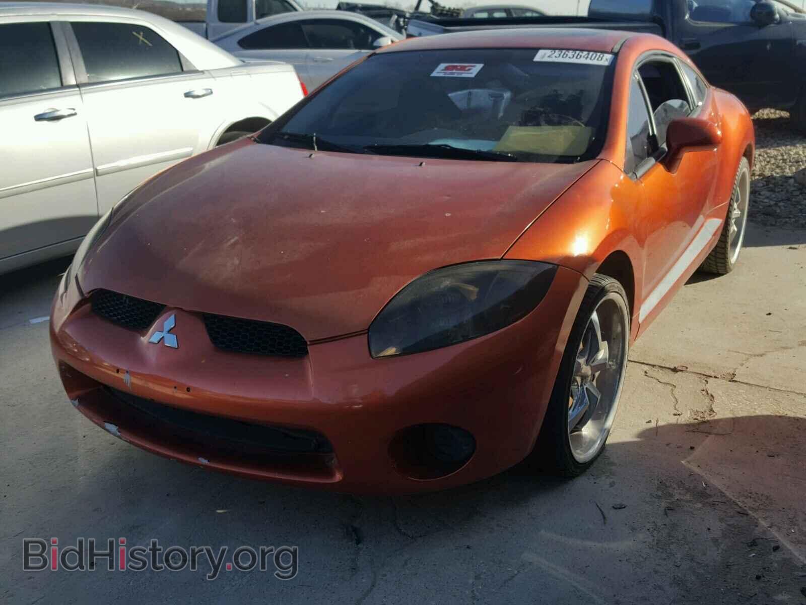 2007 MITSUBISHI ECLIPSE - VIN: 4A3AK24F47E020822 - Photo 2