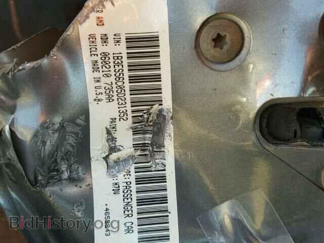 2005 DODGE NEON - VIN: 1B3ES56C05D231352 - Фото 10