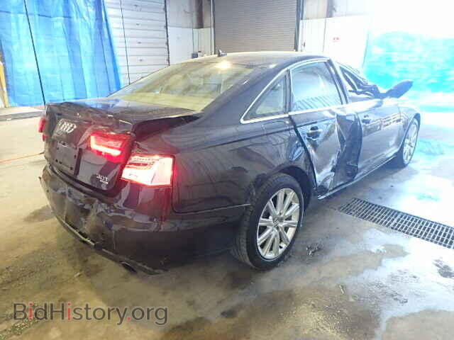 2013 AUDI A6 - VIN: WAUGGAFC5DN107813 - Фото 4