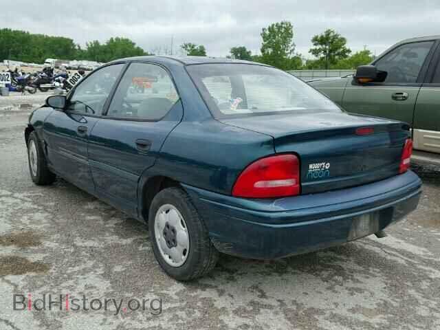 1996 DODGE NEON - VIN: 3B3ES47C6TT205449 - Фото 3