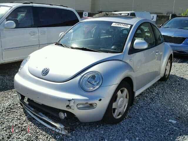 2000 VOLKSWAGEN BEETLE - VIN: 3VWCD21C6YM465877 - Фото 2