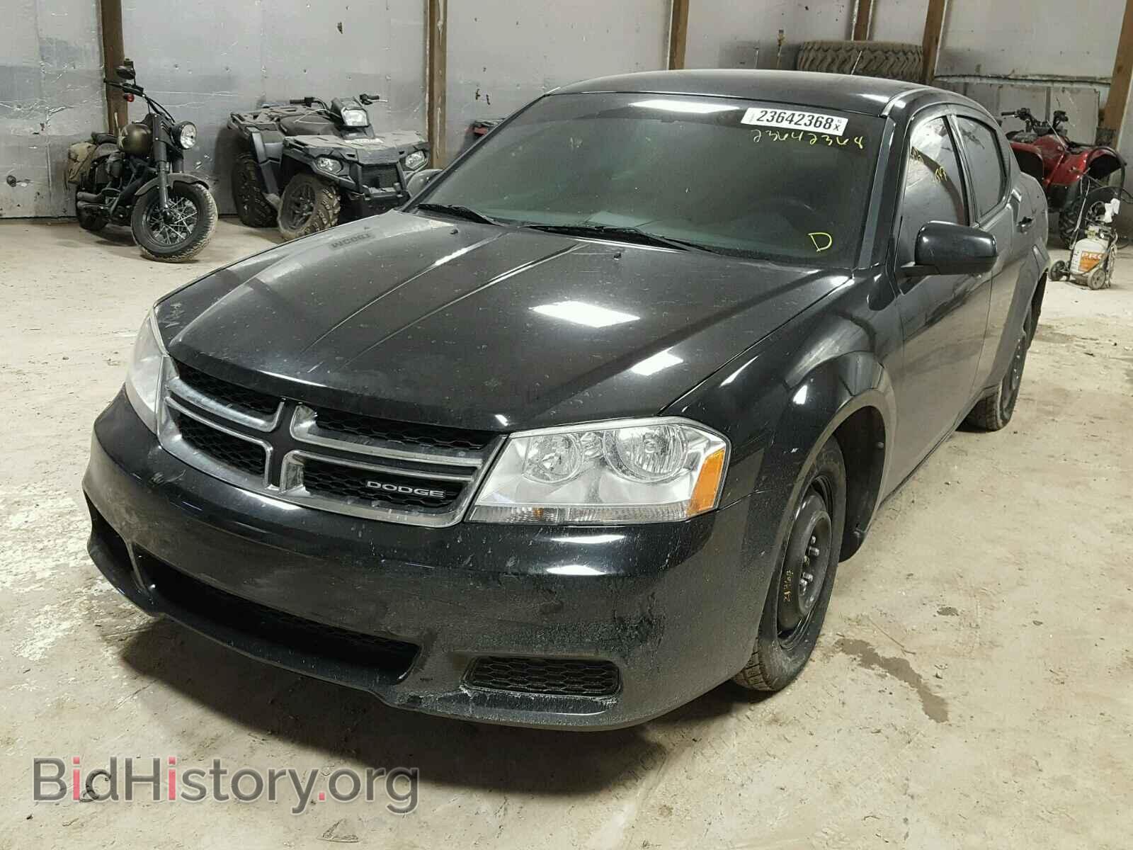2012 DODGE AVENGER - VIN: 1C3CDZCB7CN142103 - Фото 2
