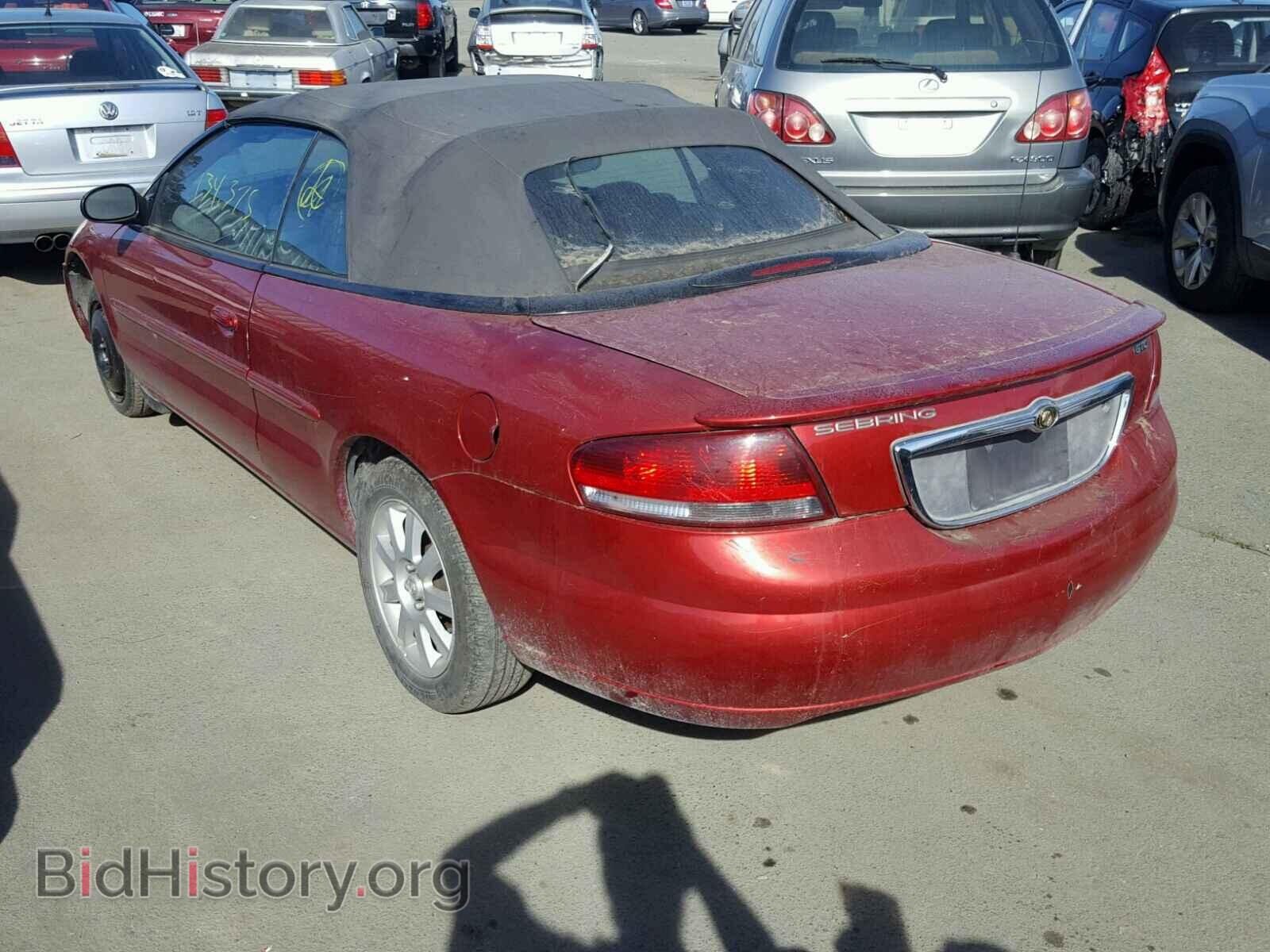 2004 CHRYSLER SEBRING - VIN: 1C3EL75R54N268486 - Фото 3