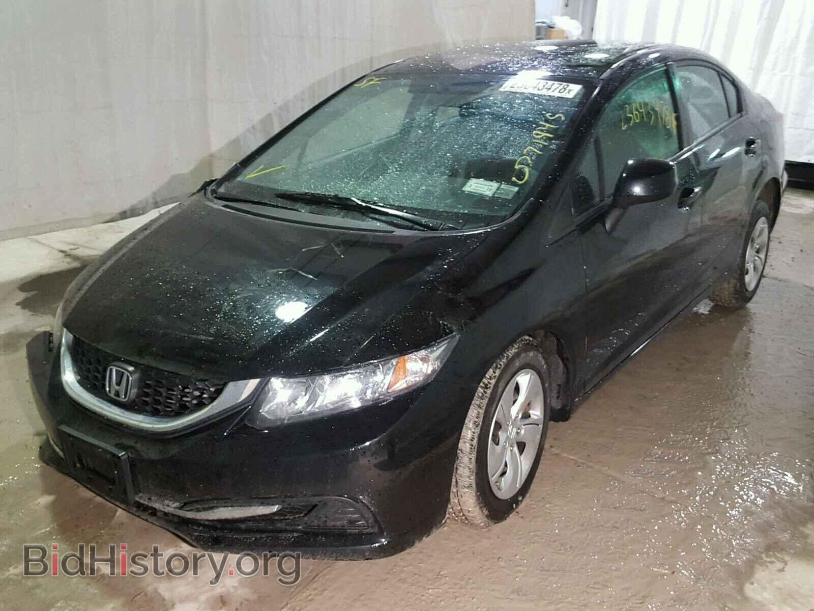 2013 HONDA CIVIC - VIN: 2HGFB2F59DH566177 - Фото 2