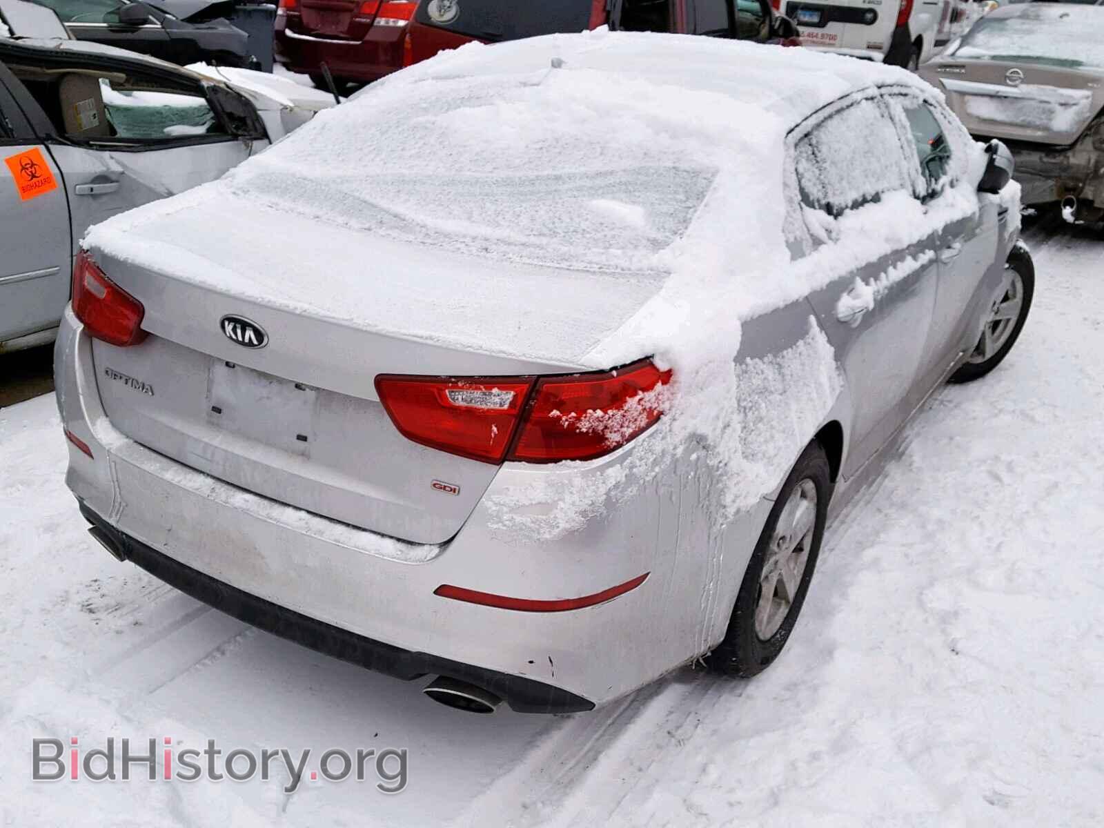 2014 KIA OPTIMA - VIN: KNAGM4A70E5460871 - Фото 4