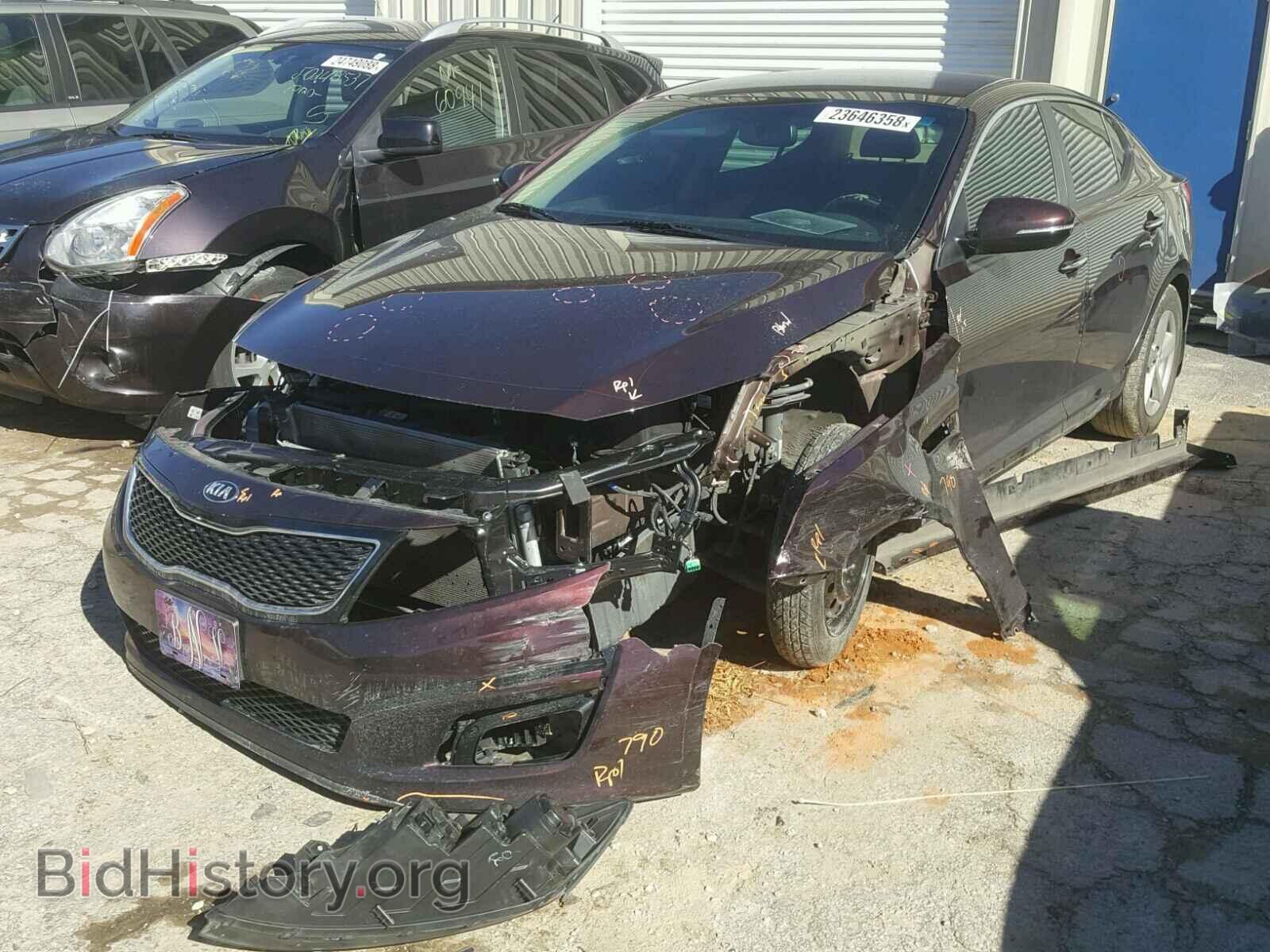 2014 KIA OPTIMA - VIN: 5XXGM4A72EG316589 - Фото 2
